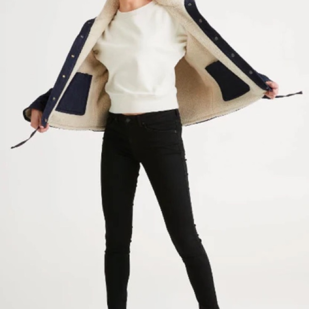 Women’s DU/ER Performance Denim Sherpa Reversible Jacket - Picture 3 of 14